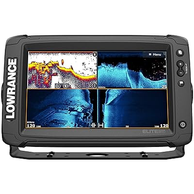 Elite-9 Ti2-9-inch Fish Finder no Transducer Model Wireless Networking, Real-Time Map Creation Preloaded C-MAP US Inland Mapping &hellip;
