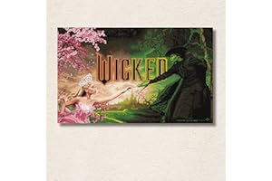 CRAFTHUB Wicked Diamond Art – Everyone Deserves The Chance to Fly – 5D Diamond Painting Kit & Tools – with Big Trays & Light Pens – Officially Licensed Merchandise – 25.6' x 15.7"