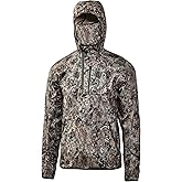 Badlands Draw Hoodie - 4 Way Stretch Camo Hunting Hoodie with Built-In Face Mask,