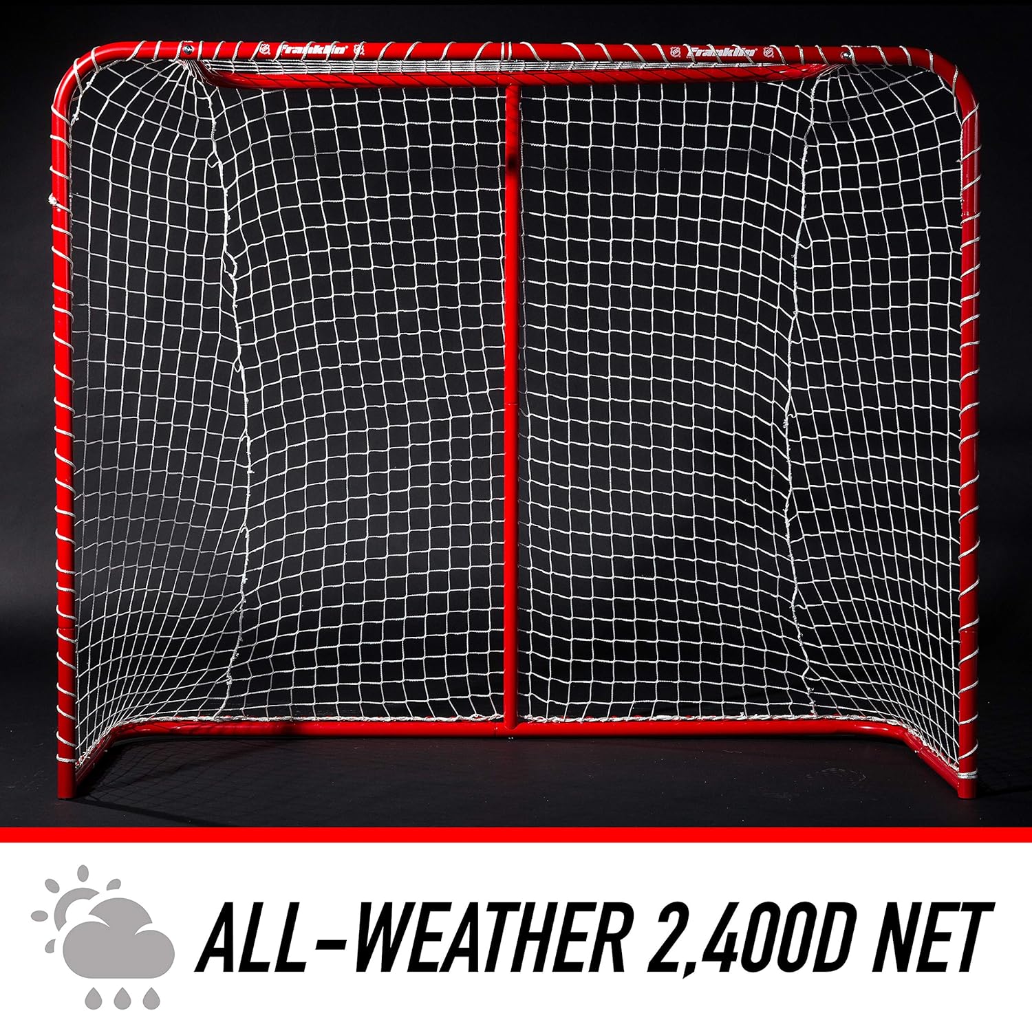Franklin Sports Street Hockey Goal - Steel Street Hockey Net - All Weather Durable Outdoor Goal - 54" : Sports & Outdoors