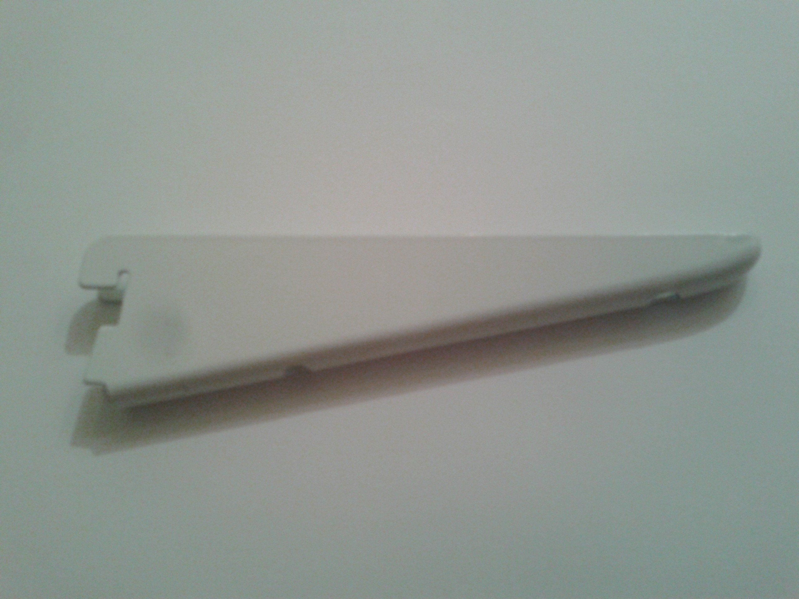 Pack of 10 Twin Double Slot Shelving Brackets Size 220mm