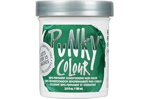 Jerome Russell Punky Colour Semi Permanent Conditioning Hair Color Alpine Green , 100 ml (Pack of 1)