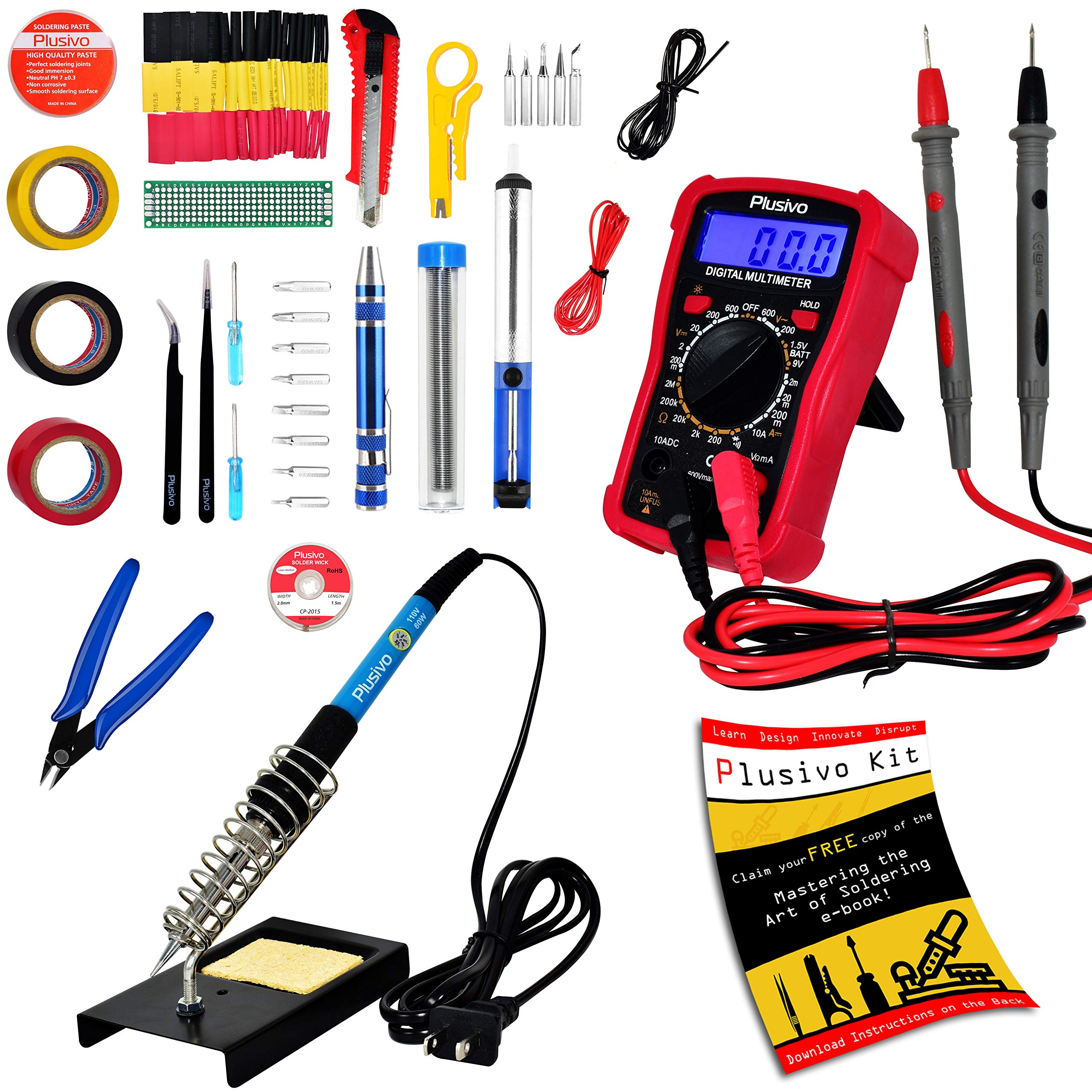 Soldering Iron Kit - Soldering Iron 60 W Adjustable Temperature