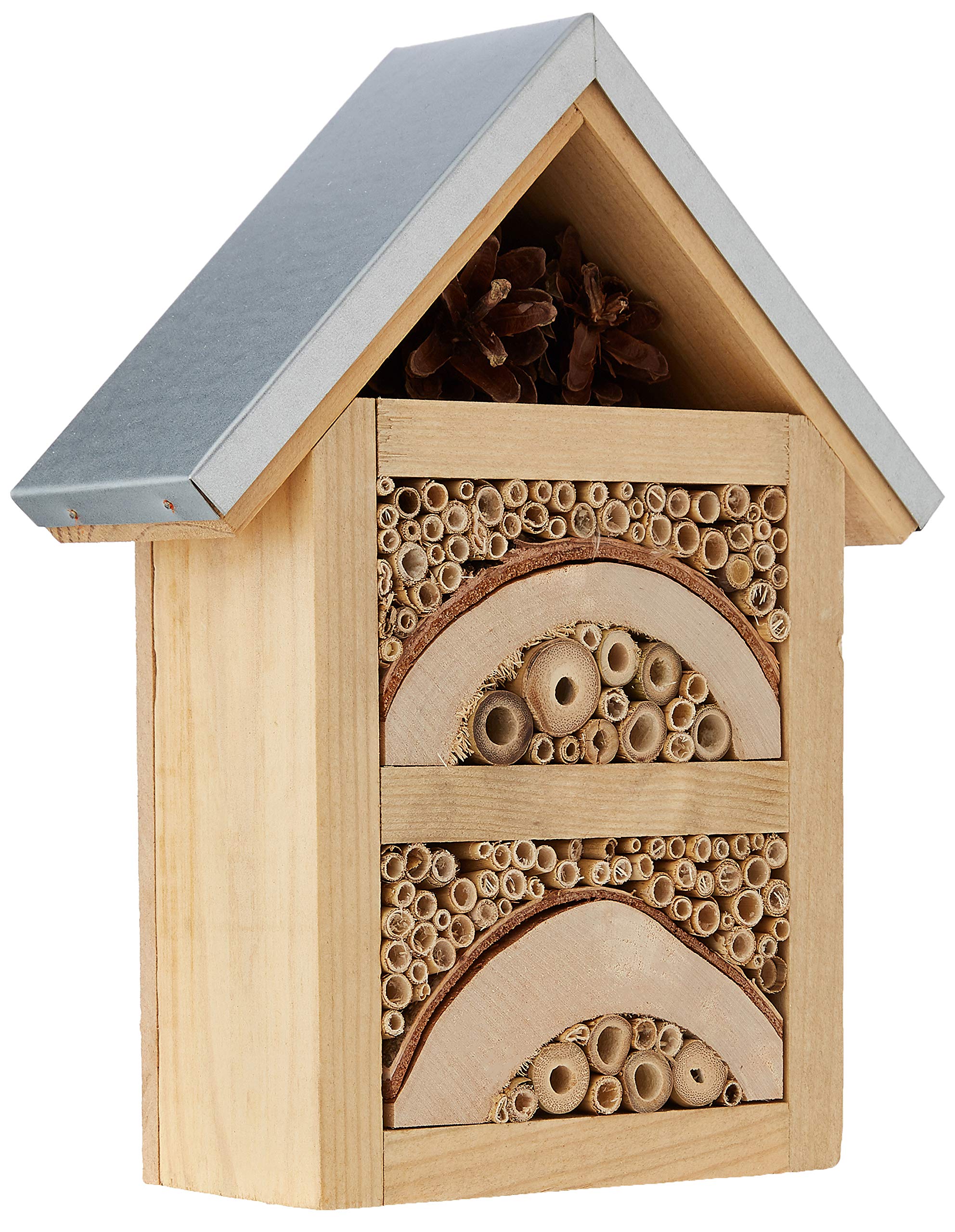 Natures Haven Garden Insect/Bug House With Metal Roof