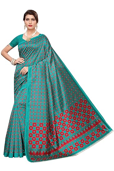 Women Art Silk saree SDPL-SILK CHECKS