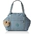 Borsa A Secchiello Kipling Art – Scritta Arcobaleno – Nylon Resistente – 26L – Con Portachiavi Scimmia