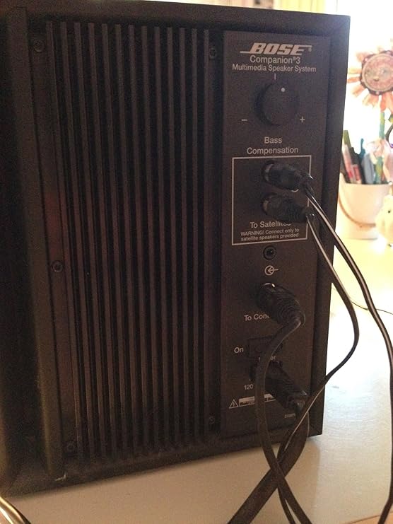 bose companion 3 speaker system
