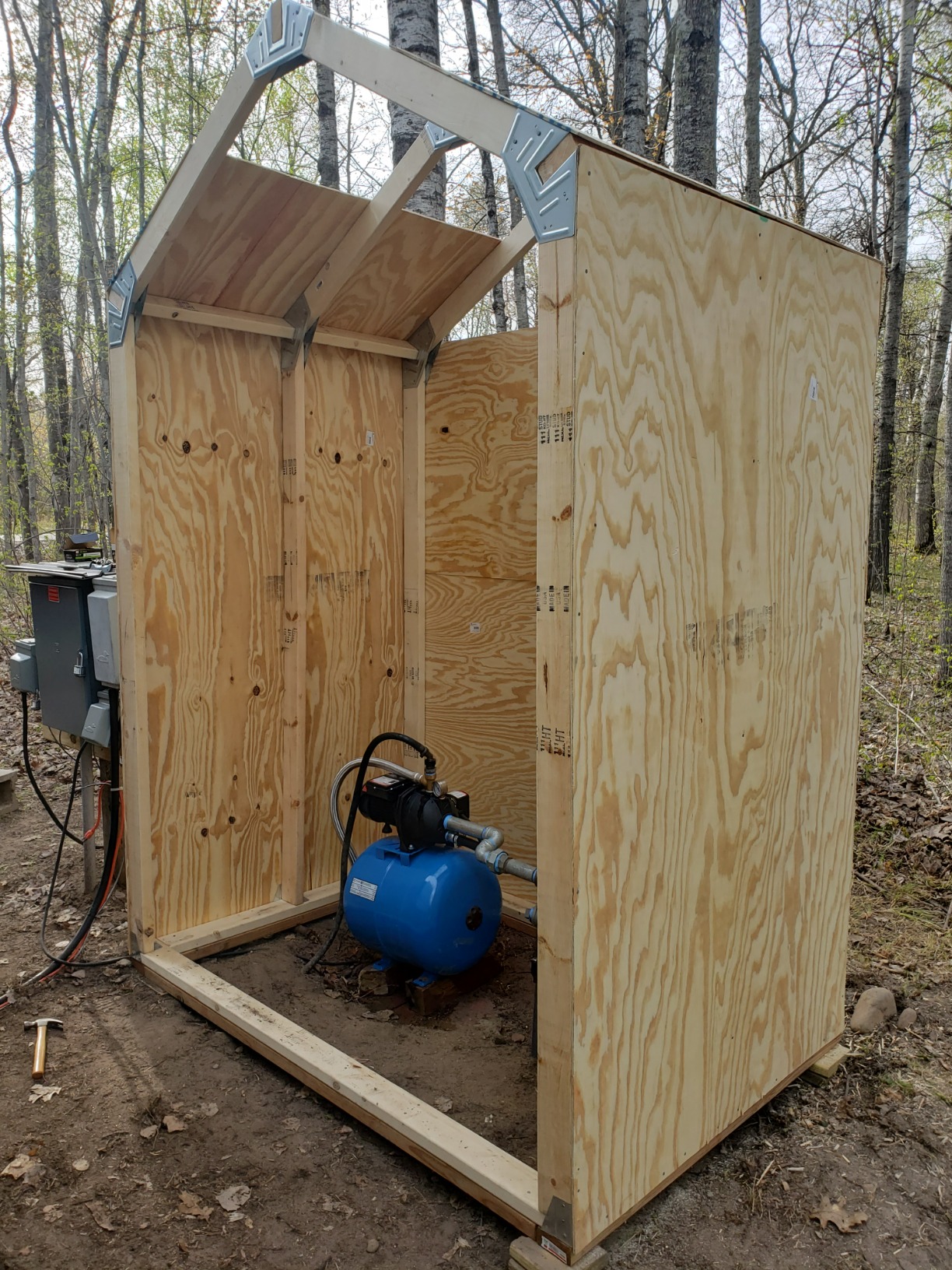 $13/mo - Finance 2x4basics 90192MI Custom Shed Kit with Peak Roof, 2x4