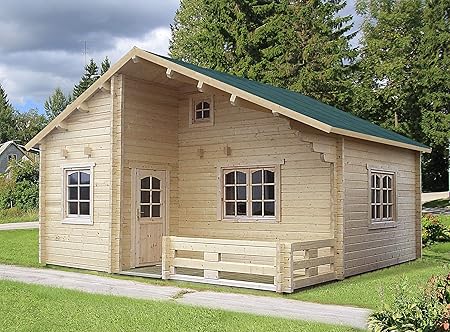 Amazon Com Allwood Ranger Cabin Kit 259 Sqf 168 Sqf Loft