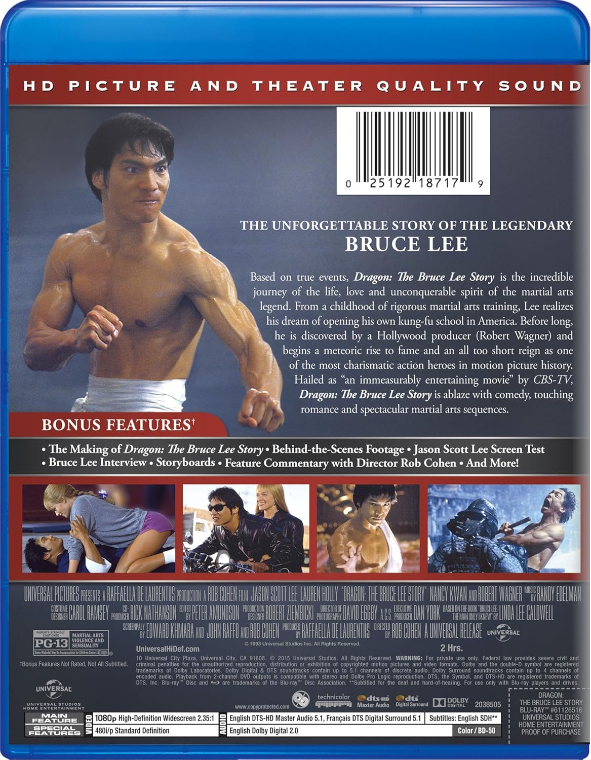 dragon the bruce lee story dvd