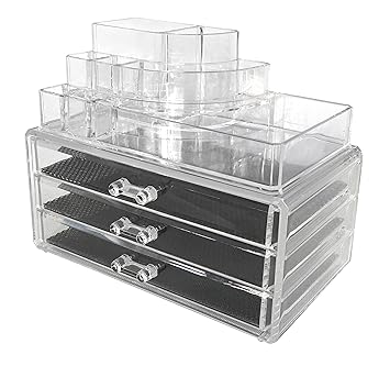 Amazon Com Sodynee Acrylic Makeup Organizer Cosmetic Organizer