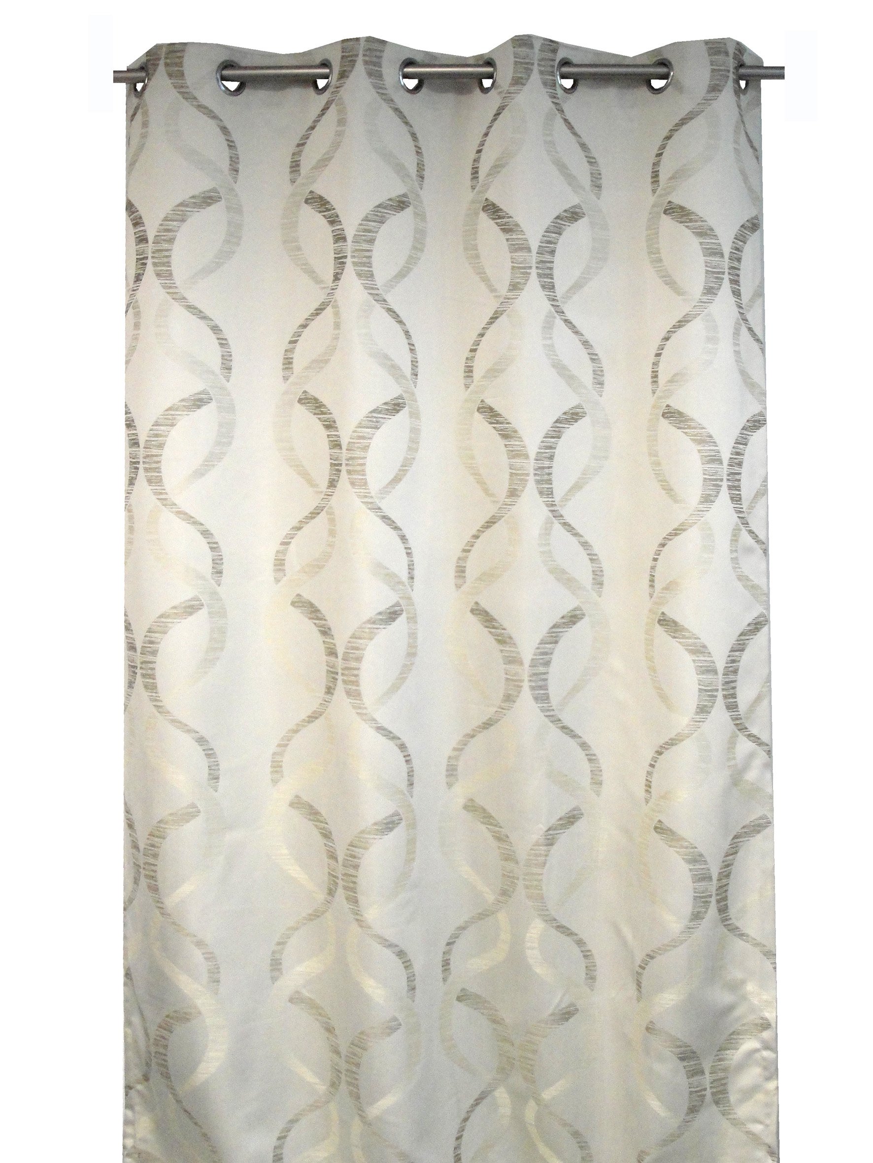 Urban Echo ca00163-152 Aqua Polyester Curtain 260 x 140 cm