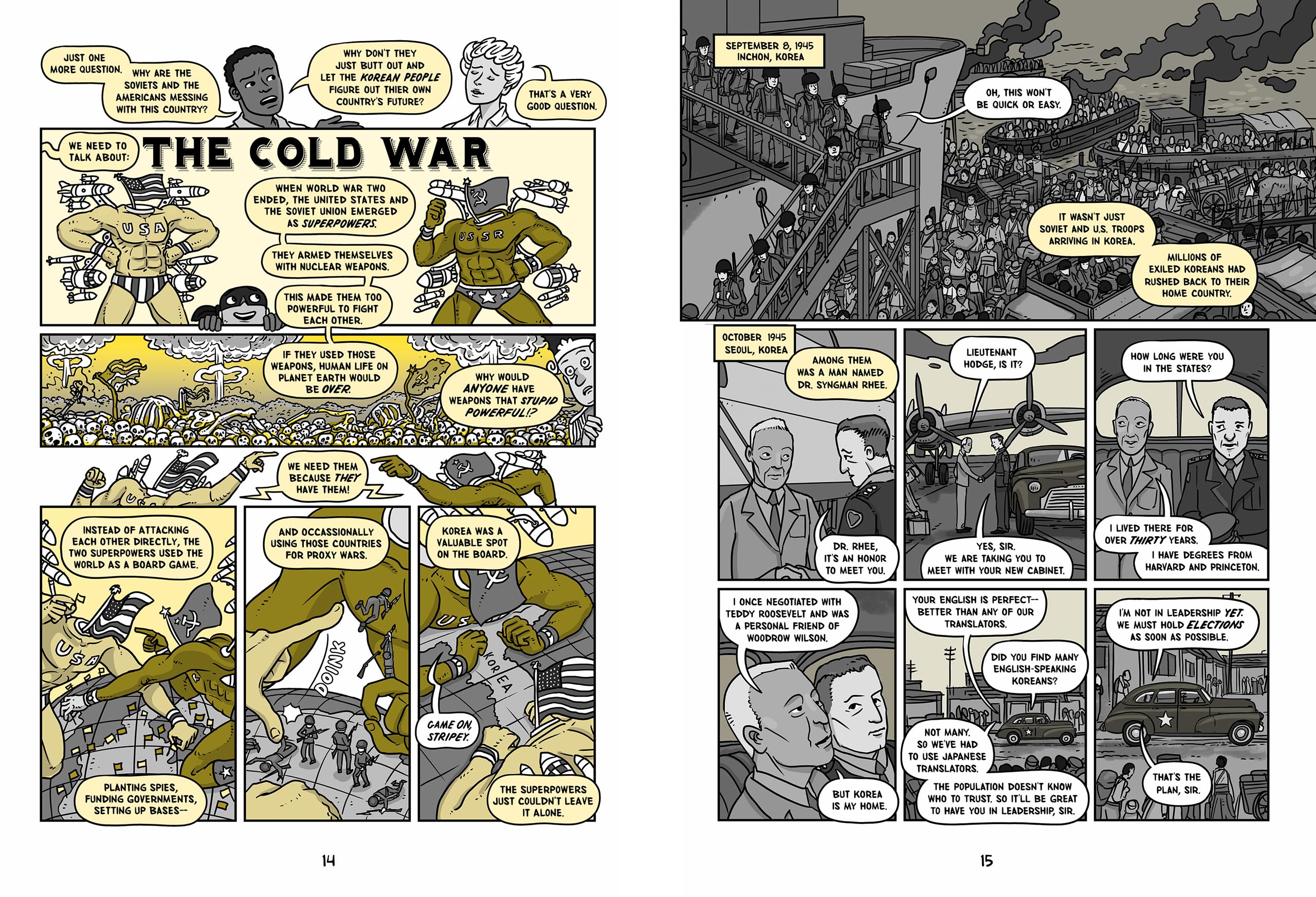 Cold War Correspondent (Nathan Hale’s Hazardous Tales #11): A Korean War Tale Cold War Correspondent (Nathan Hale’s Hazardous Tales #11): A Korean War Tale Cold War Correspondent (Nathan Hale’s Hazardous Tales #11): A Korean War Tale Hardcover Kindle