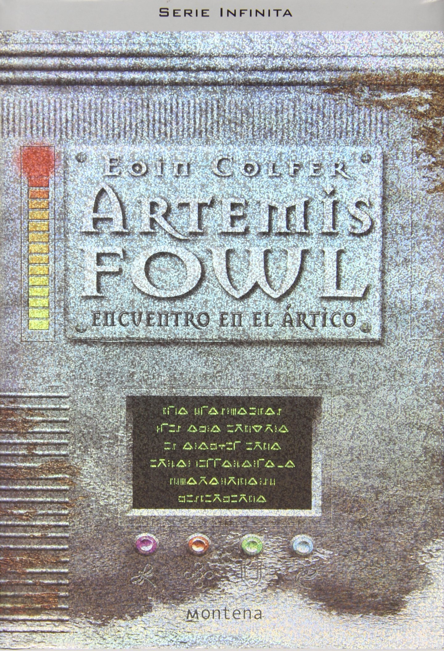 Portada de Encuentro en el Ártico (Artemis Fowl 2)