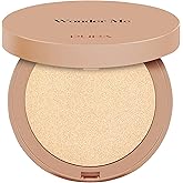 Pupa Milano Wonder Me Glow - Lightweight Makeup Powder - Face Highlighter with Ultra-Fine Pearls - Talc-Free - 102 Pure Gold - 0.264 oz