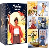 Tarot Cards with Guidebook for Beginners, Modern Rider-Waite Deck, 79 Cards | Borderless Tarot Cards with Guide Book &amp; Meanings, Modern Inclusive Deck for Beginners, Divination &amp; Fortune Telling Gift