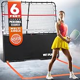Pickleball Rebounder Training Aid, Adjustable Angle Easy Setup &amp; Storage - Perfect Your Forehands Backhands Dinks Volleys Accuracy Coordination Kitchen Control, Designed for Pickleball