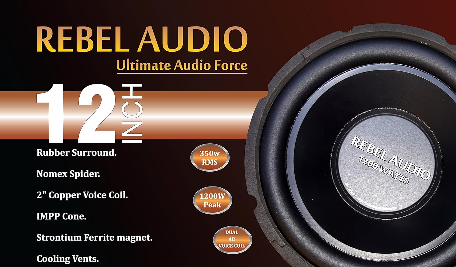 rebel audio subwoofer