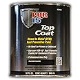 POR-15 Top Coat Paint, Direct to Metal Paint, Long-term Sheen and Color Retention, 1 Quarts, Chassis Black