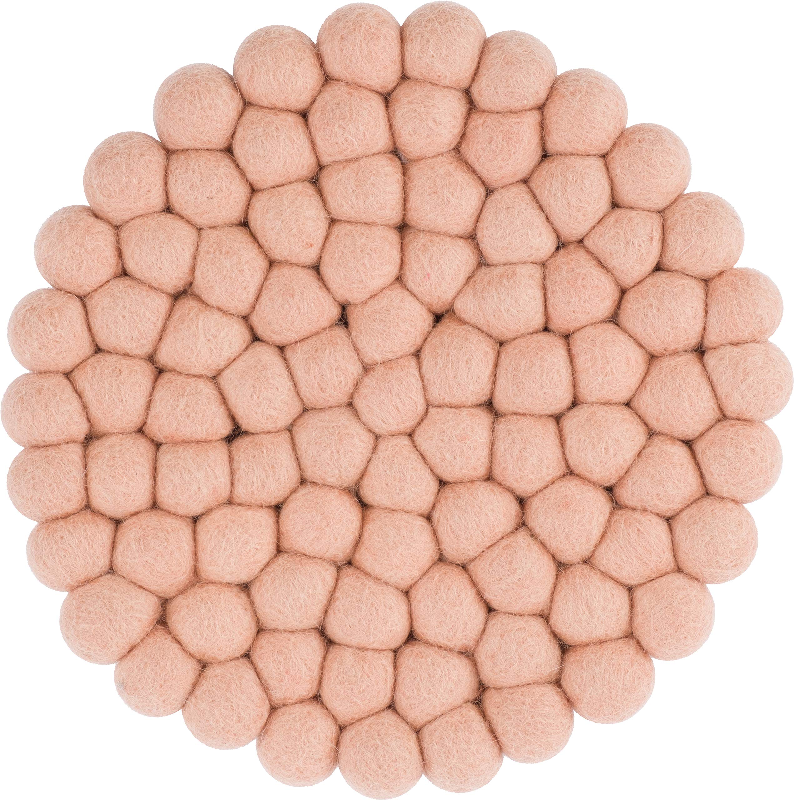 myfelt Merle Felt Ball Trivet Round 20 cm