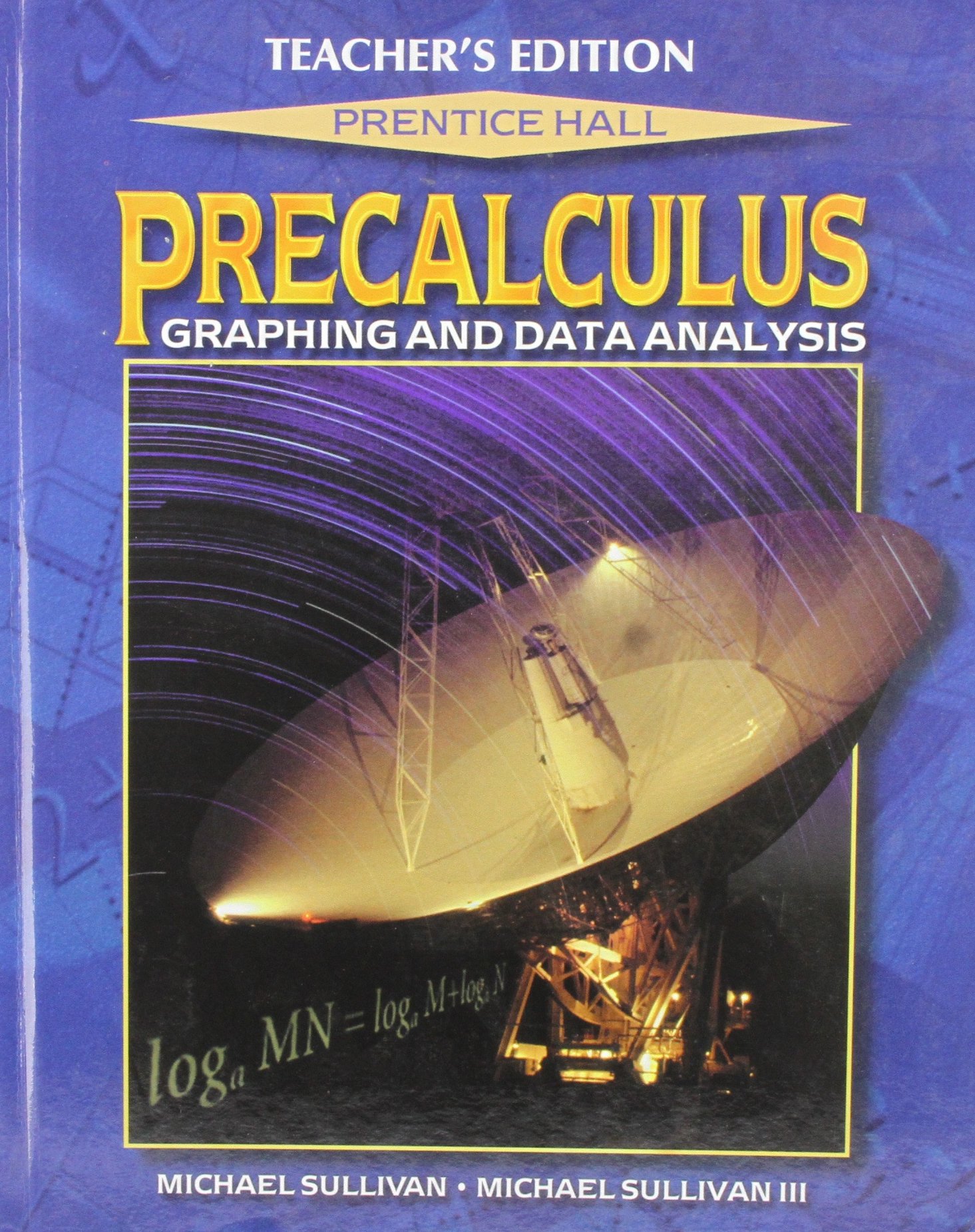 Precalculus Graphing And Data Analysis Teachers Edition - 