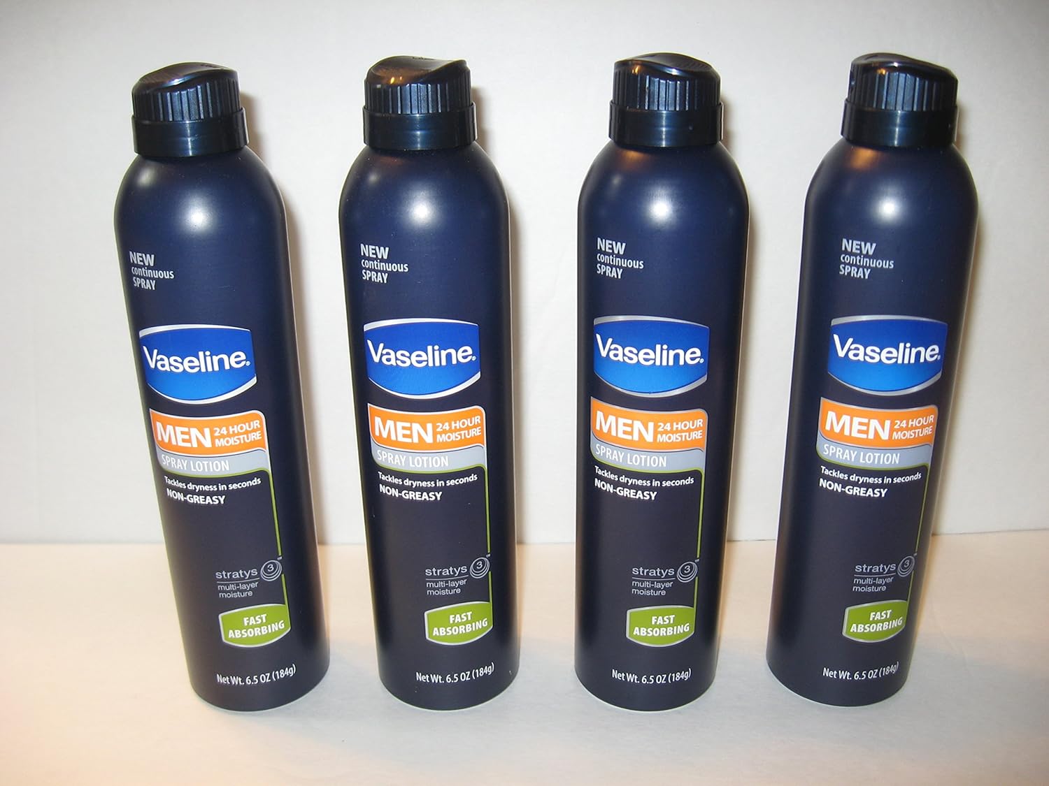 vaseline mens spray lotion