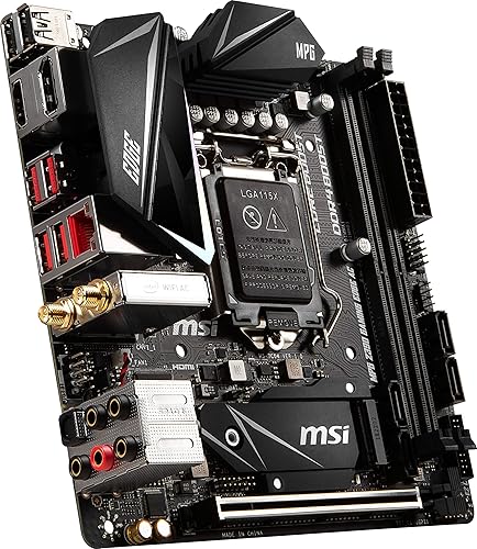 MSI MPG Z390I Gaming Edge AC LGA1151 (Intel 8th and 9th Gen)