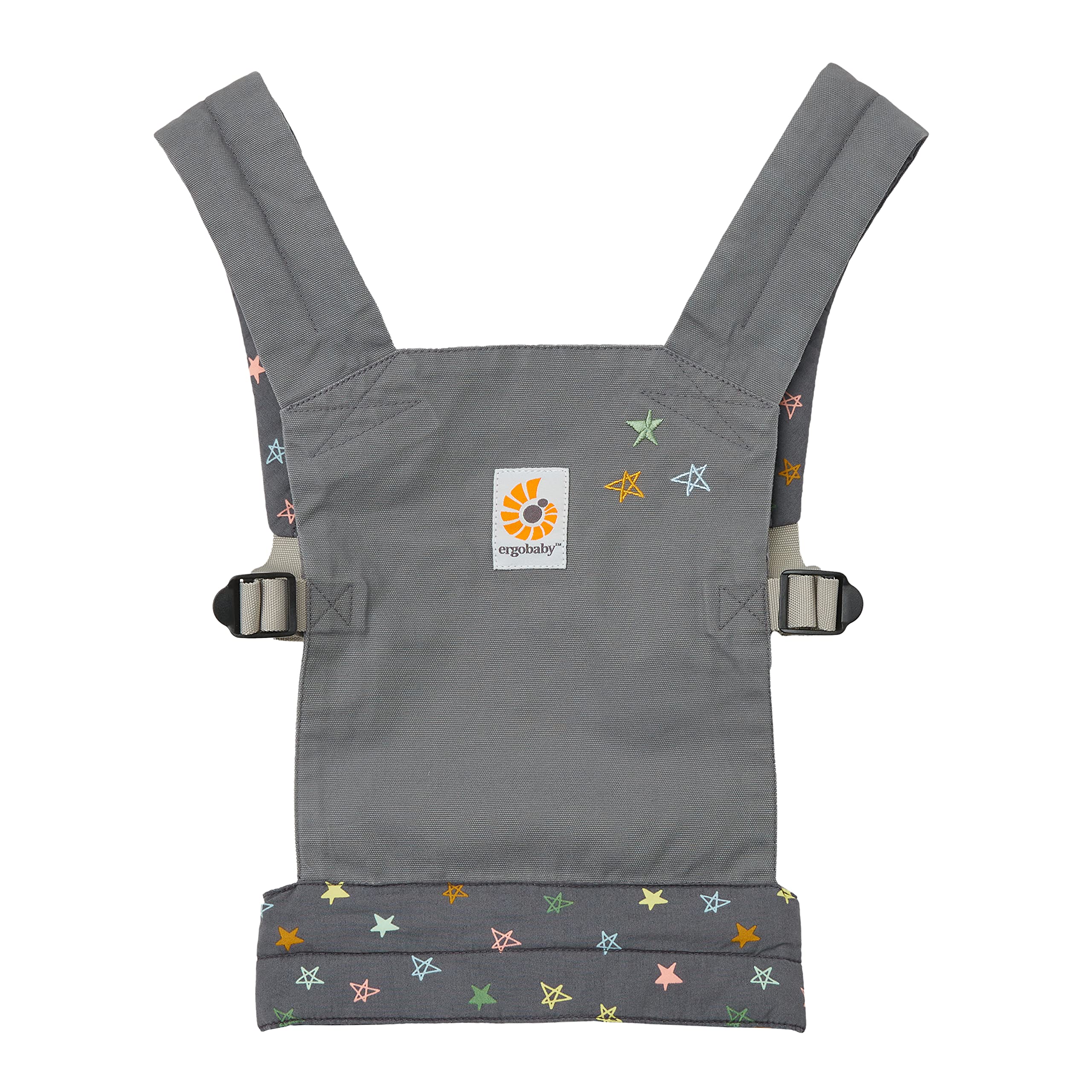 Ergobaby Doll Carrier, Baby Dolls Accessory 100 Percent Cotton, Chalkboard Stars