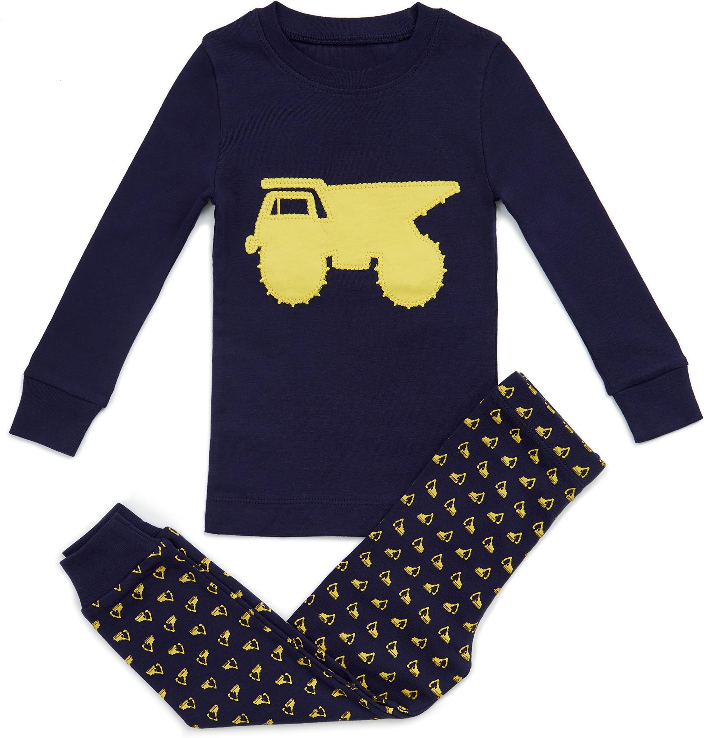 Boys Pajamas Vehicle 2 Piece 100% Super Soft Cotton by Bluenido (12m-8y)