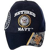Artisan Owl Officially Licensed US Navy Retired Baseball Cap Camo