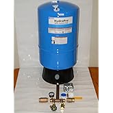 Goulds V60 HydroPro pressure tank With or Without brass tank tee kit + UNION + Valves Square D fsg2 40-60 (V60Tank + 1"x11" T