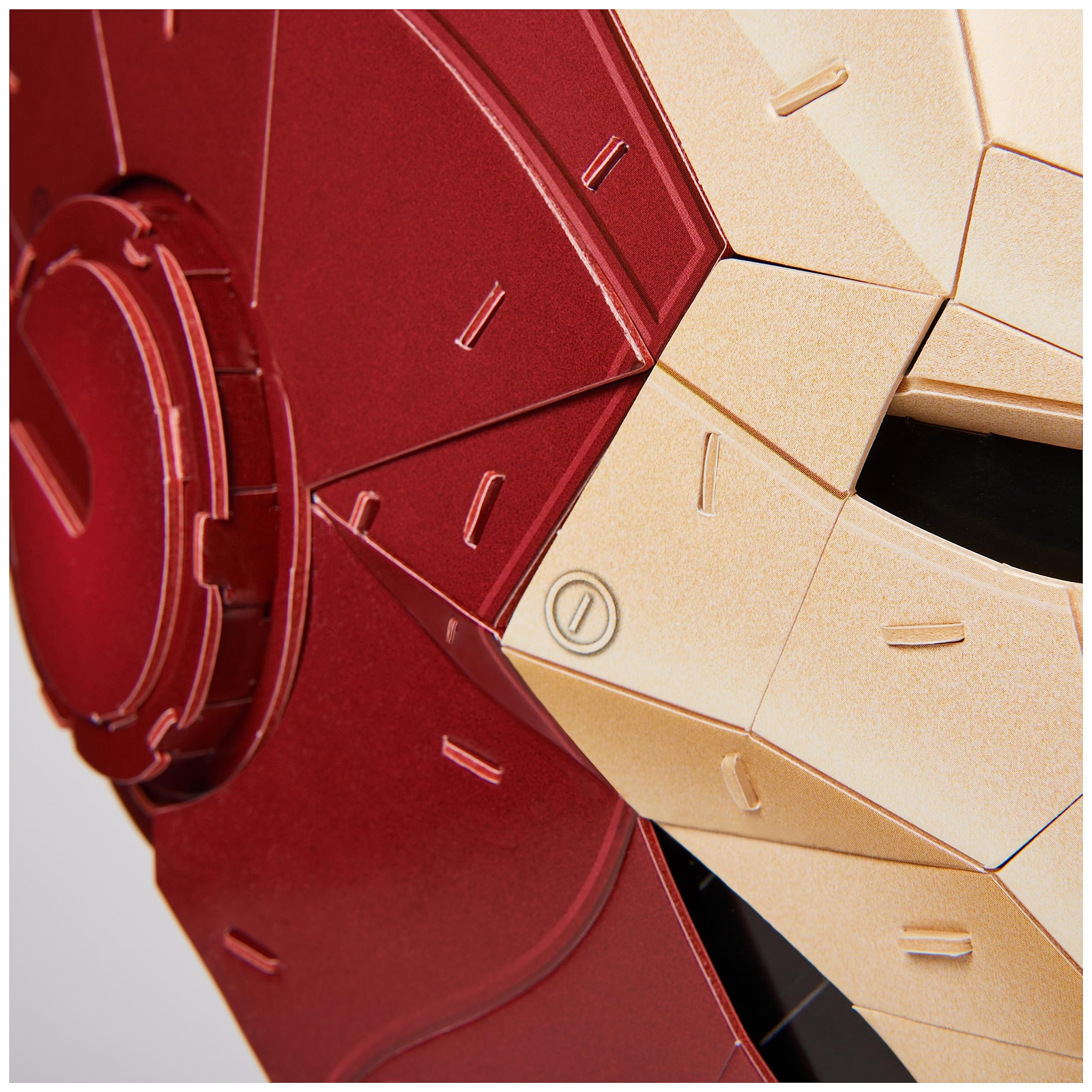 4D Build, Marvel Iron Man 3D Puzzle Model Kit with Stand 96 Pcs | Iron Man Helmet Desk Decor | Building Toys | 3D Puzzles for Adults & Teens 12+