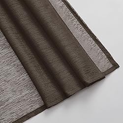 DONREN Luxury Soft Sheer Curtains Scarf for Windows