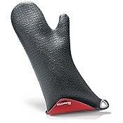 Duncan Kitchen Grips Red Short Double Stitch Inverted BBQ Mitt