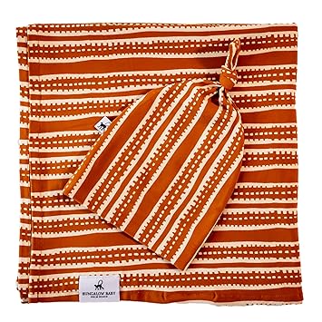 hat and swaddle set boy