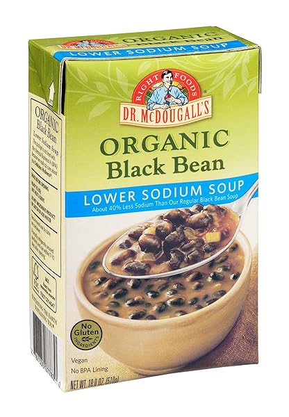 ORGANIC LOW SODIUM BLACK BEAN SOUP