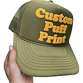 Personalized Foam Trucker Hat Custom Foam Trucker Caps Custom Puff Print Trucker Hat