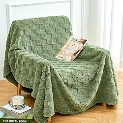 Aganear Fleece Blanket Queen Size - Plush Cozy Soft