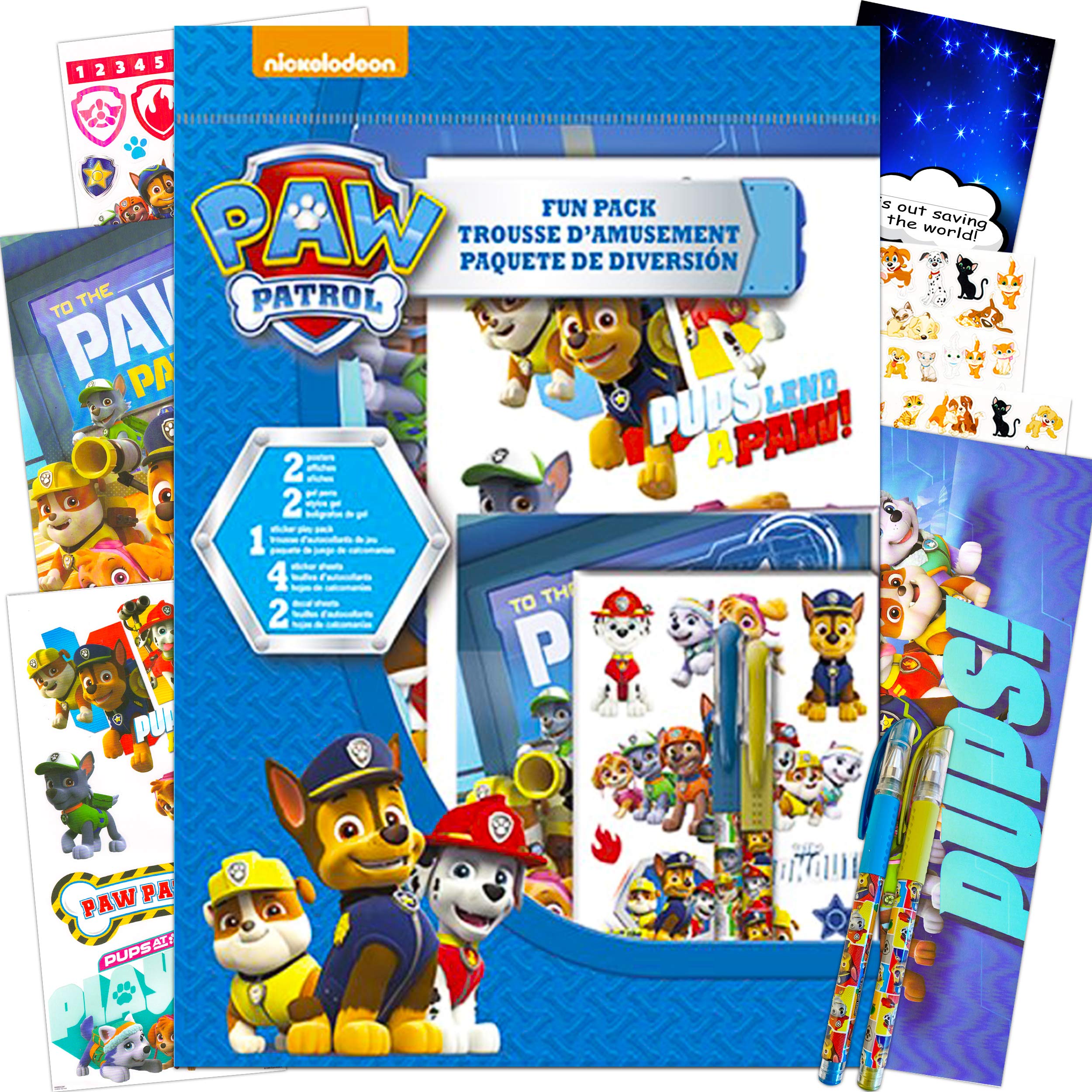 Buy Nick Shop Paw Patrol Party Favors Pack Paw Patrol Stickers