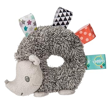 Taggies Heather Hedgehog Baby Rattle 