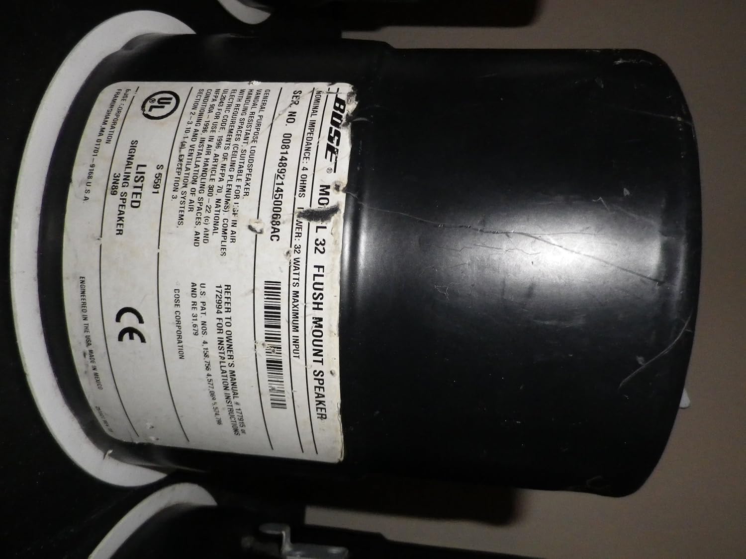 bose 32 flush mount speakers