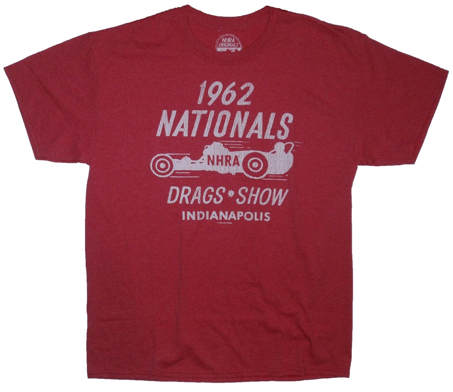 NHRA 1962 Nationals Drags Show Indianapolis Graphic TShirt