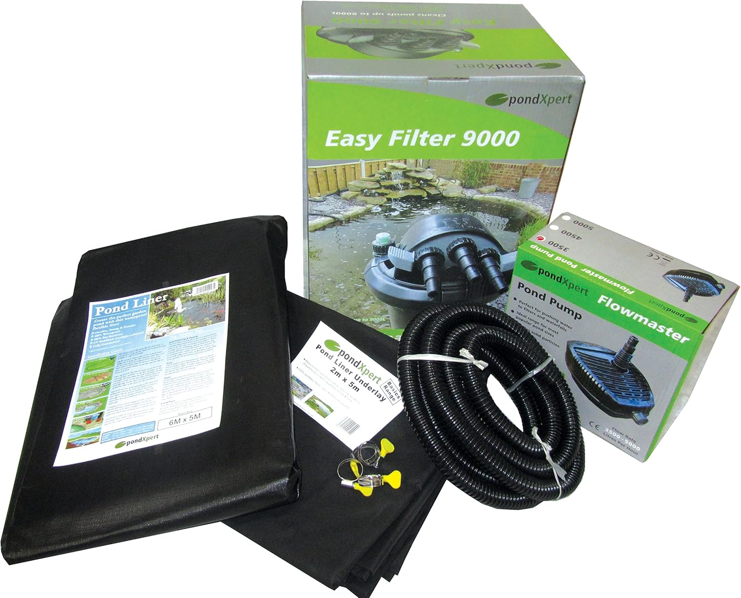 PondXpert 7000 Litre Pond Kit (1500 gallons) Amazon.co.uk Garden & Outdoors