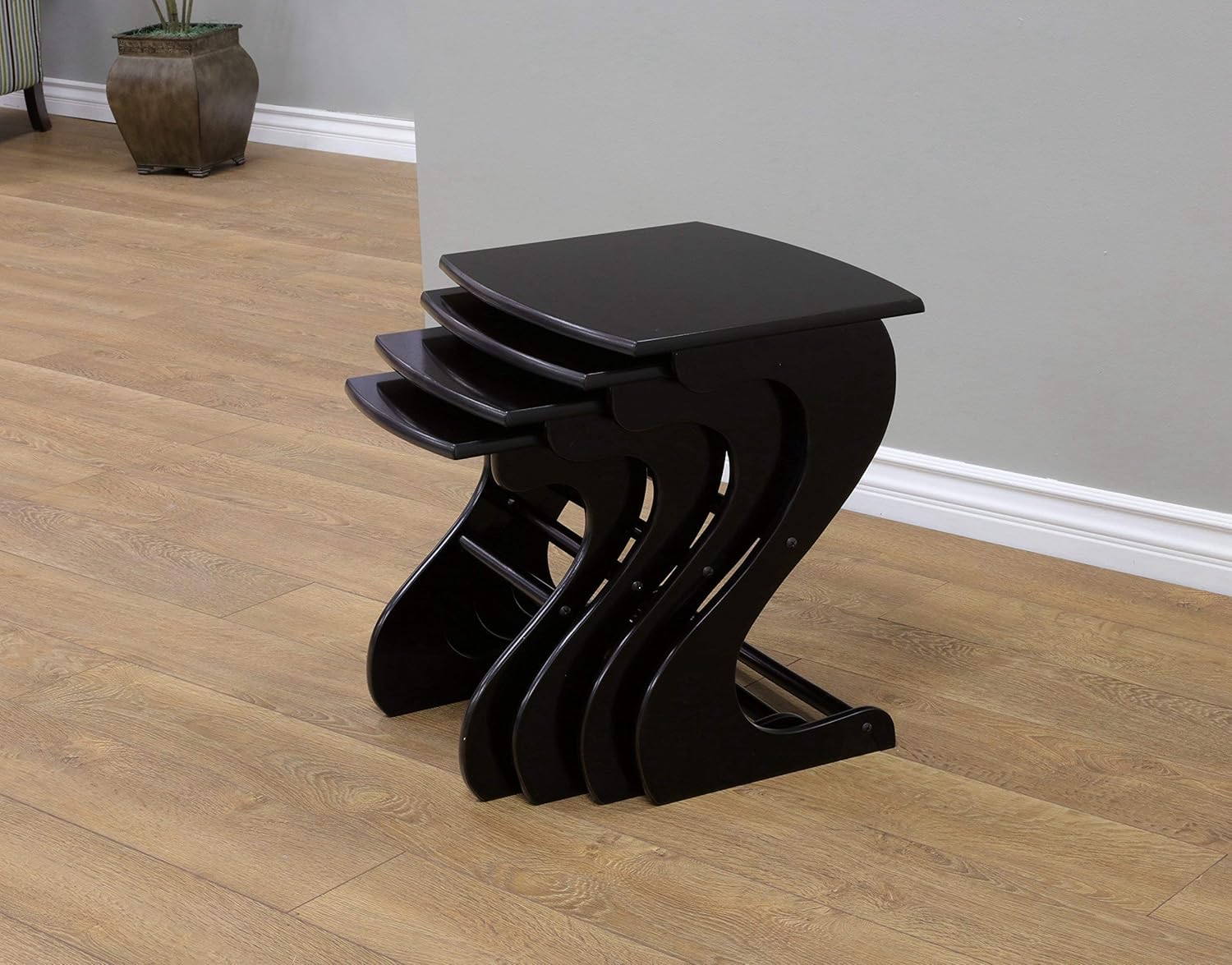 Frenchi Home Furnishing Nesting Tables (Set of 4) …: Furniture & Decor