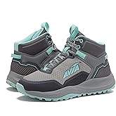 Avia Grit Sport Women’s Hiking Boots, Mid Top Ankle Trail Shoes for All Weather
