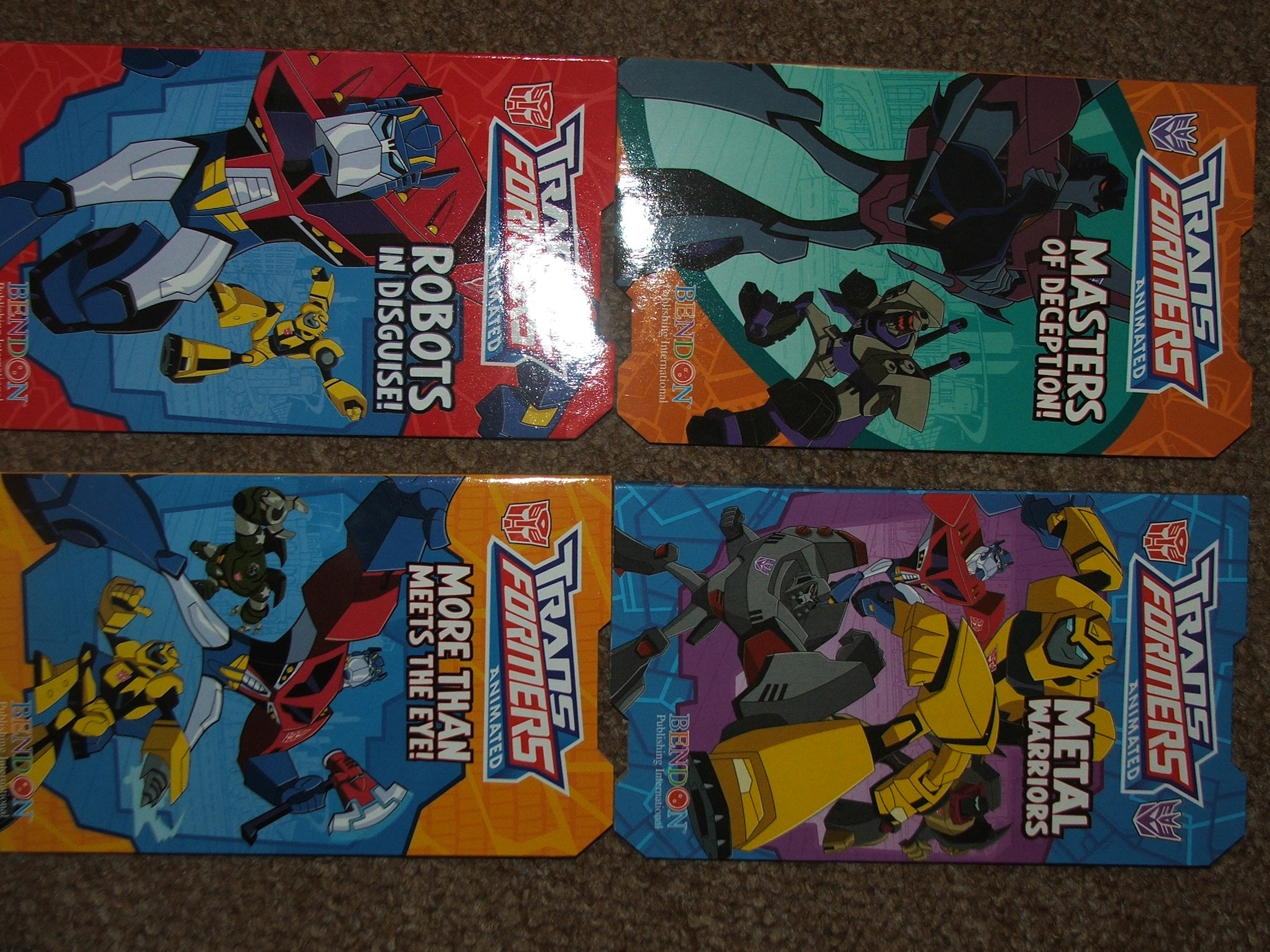 Transformers Animated Board Book Set Bendon Publishing International 9781601399151 Amazon Com Books transformers animated board book set