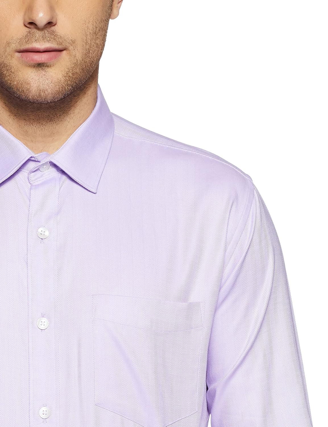 symbol amazon brand men's formal premium dobby regular fit shirt