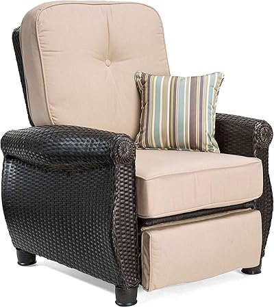 Amazon Com La Z Boy Outdoor Abre Rc N Patio Recliner Natural