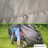 Speedwellstar Ride Lawn Mower Cover 600D PU Backing 155x110x103 cm view 6