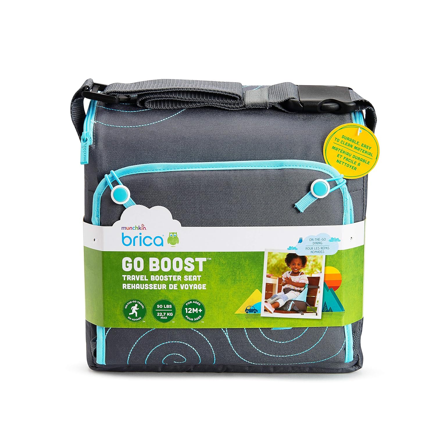 munchkin travel booster seat